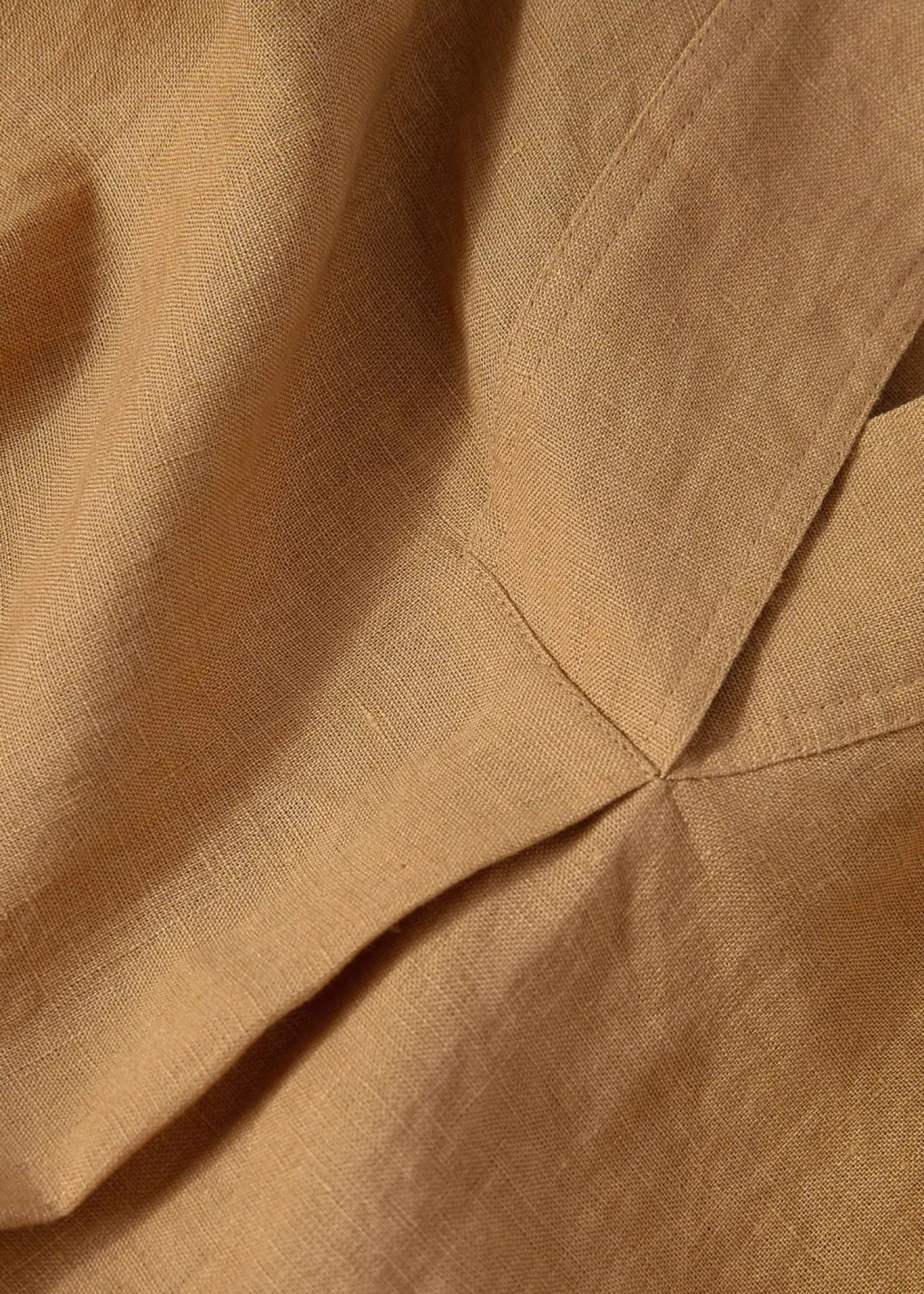 Beige linnetunika