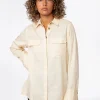 Beige skjorta i tencel