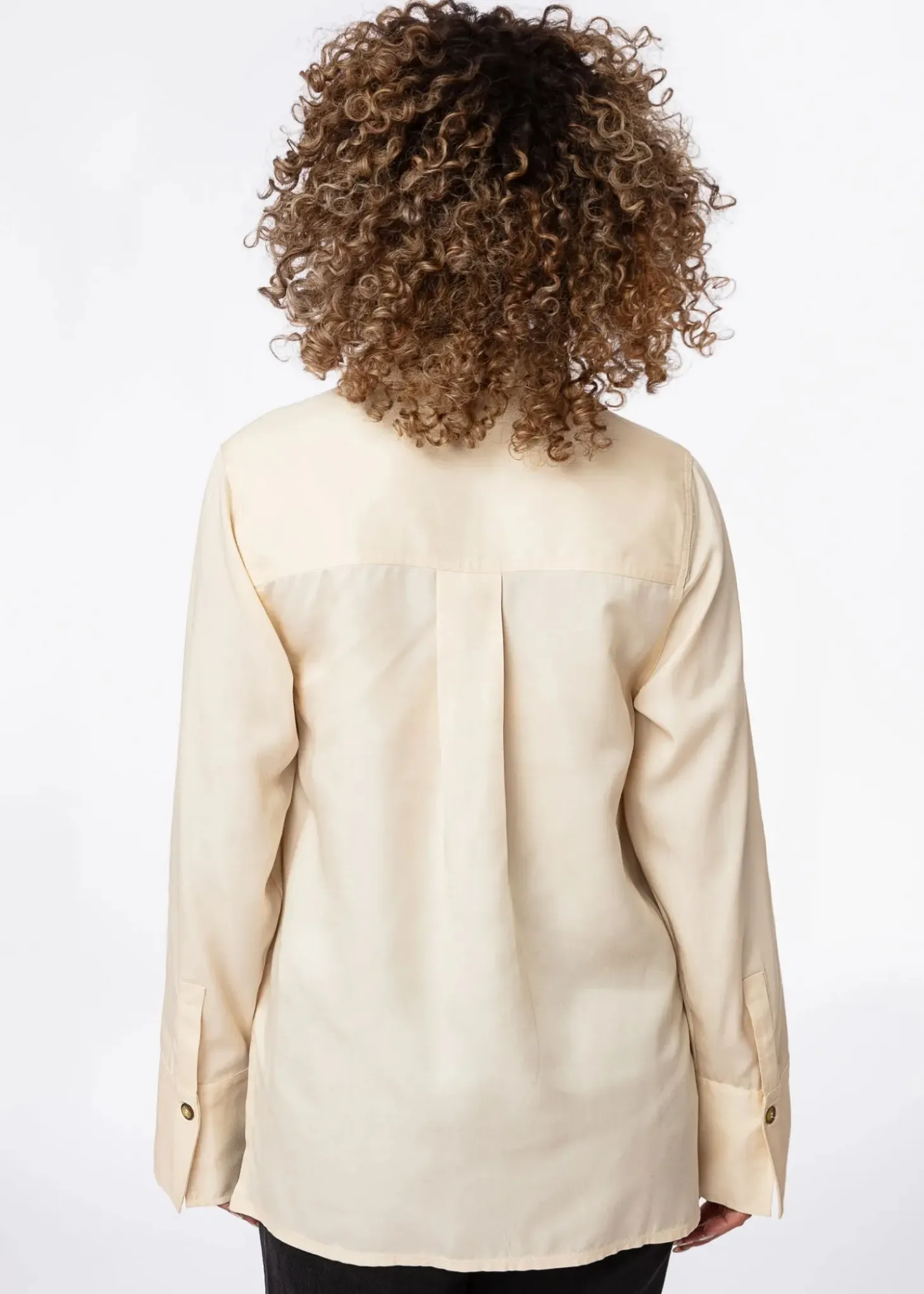 Beige skjorta i tencel