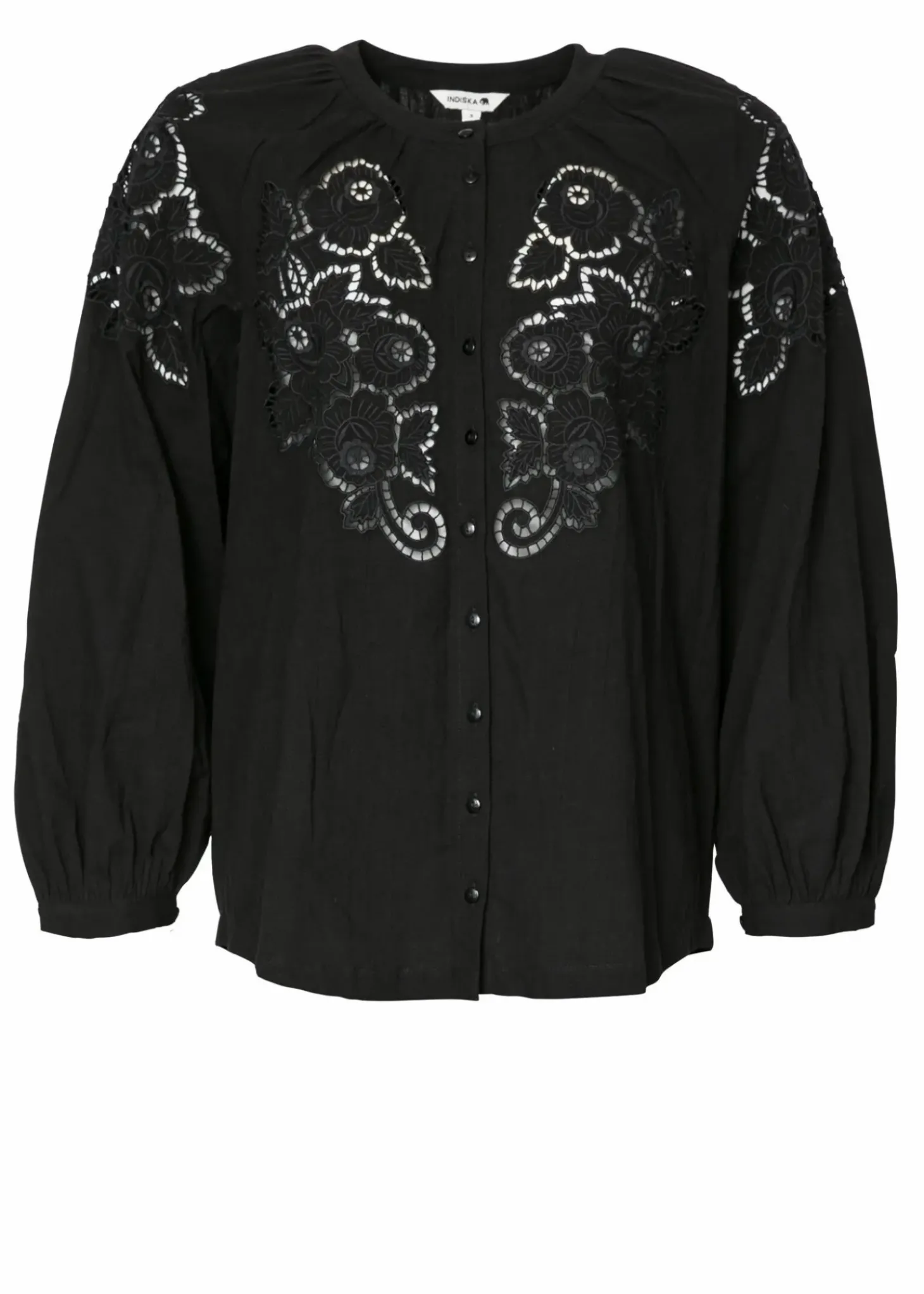 Broderad blus