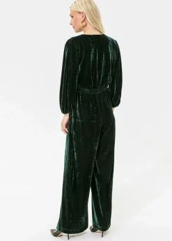 Byxdress i velour