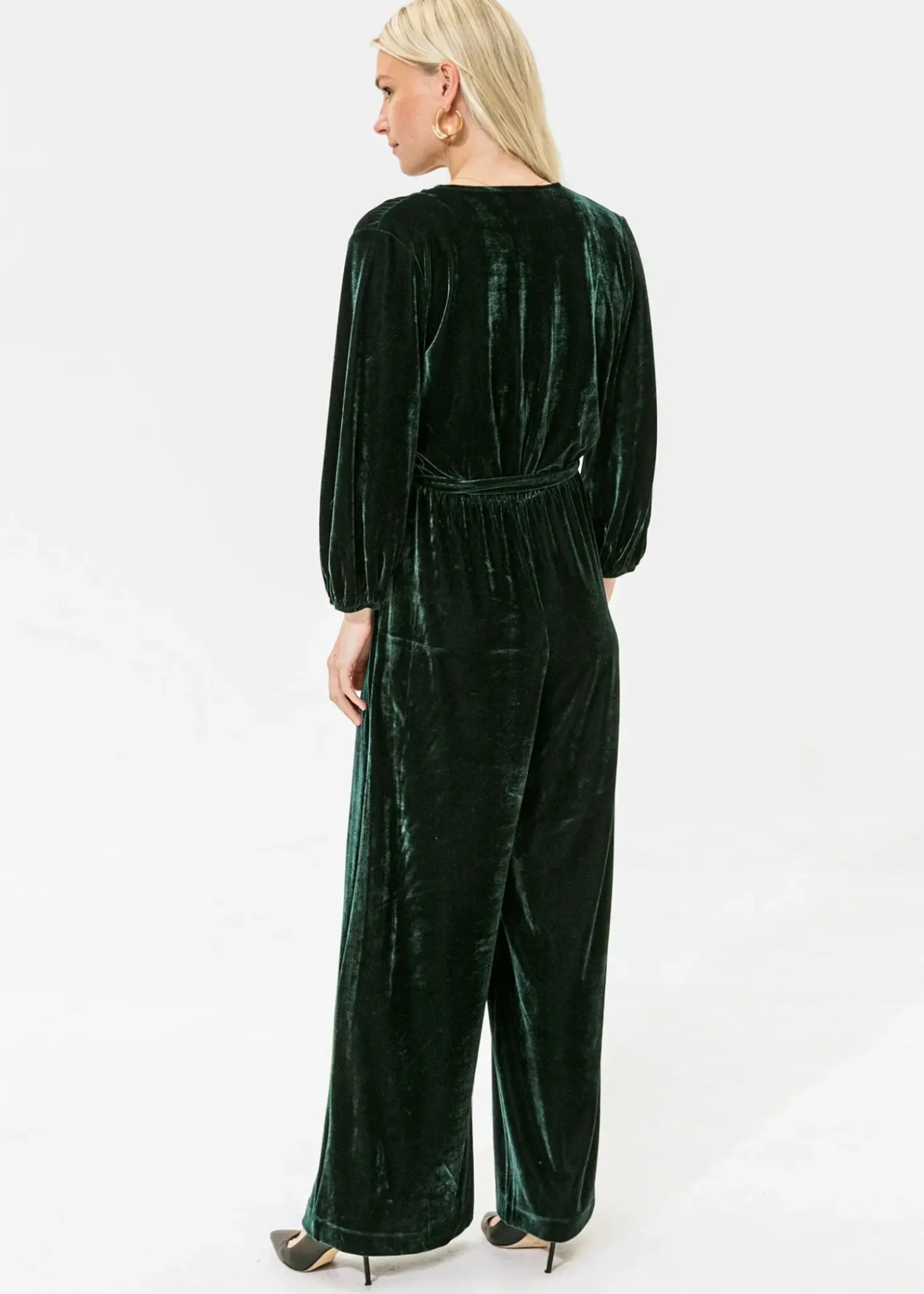 Byxdress i velour