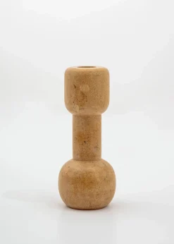 Dekorativ ljusstake i marmor
