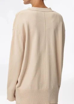 Finstickad cardigan