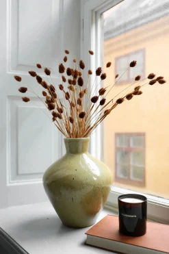 Glaserad vas i stengods