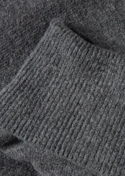 Grå poncho