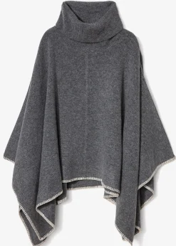 Grå poncho