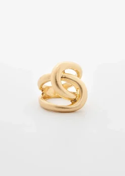 Guldfärgad ring