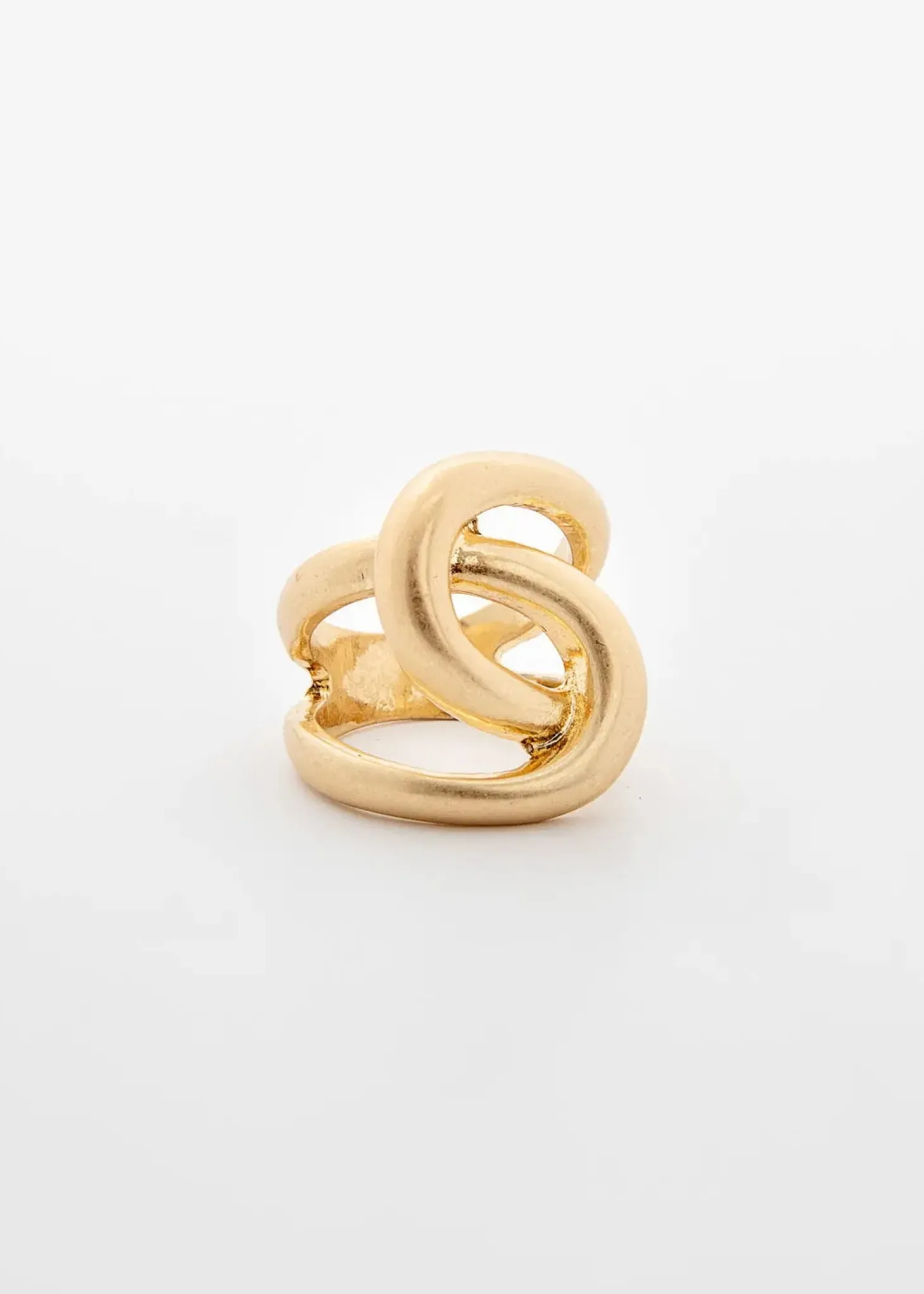 Guldfärgad ring