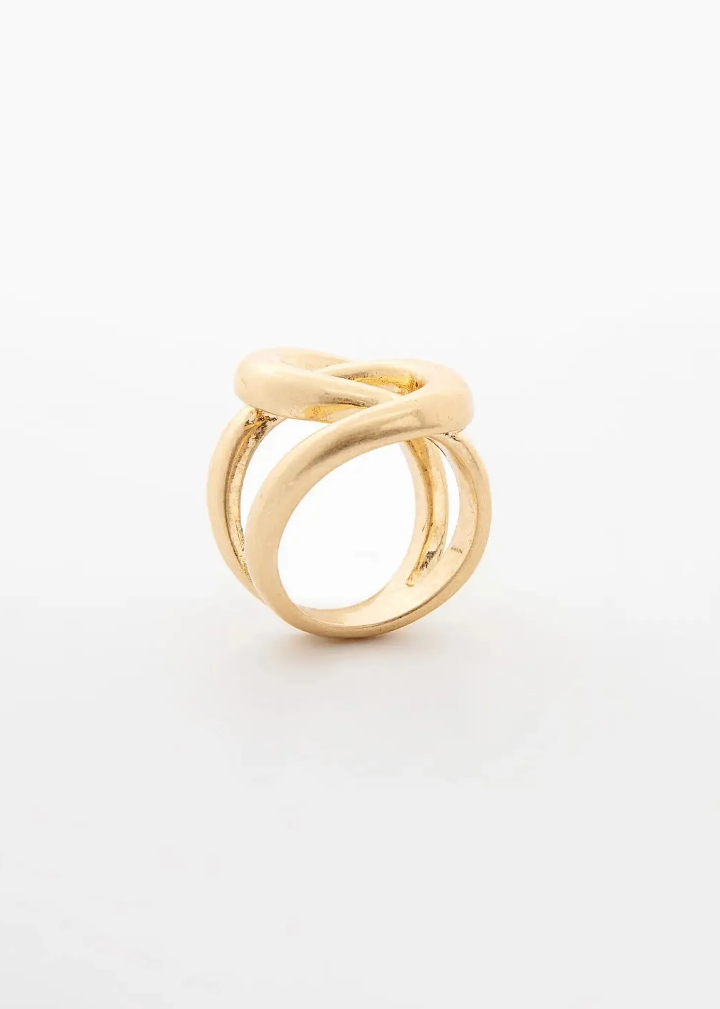 Guldfärgad ring