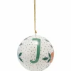 Julgranskula med bokstav