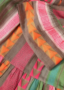 Kort jacquard-vävd tunika