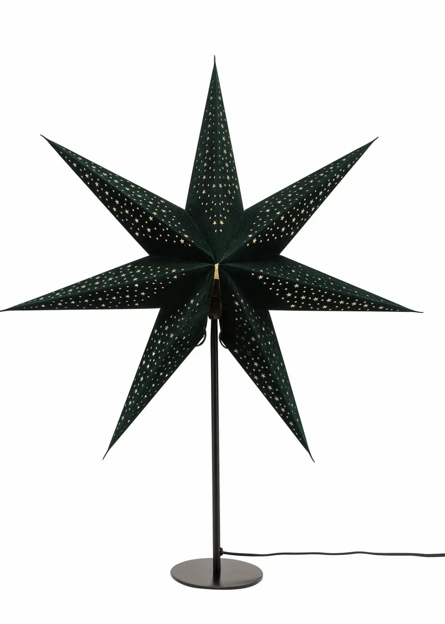 Lampfot till julstjärna