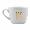 Mugg med bokstav