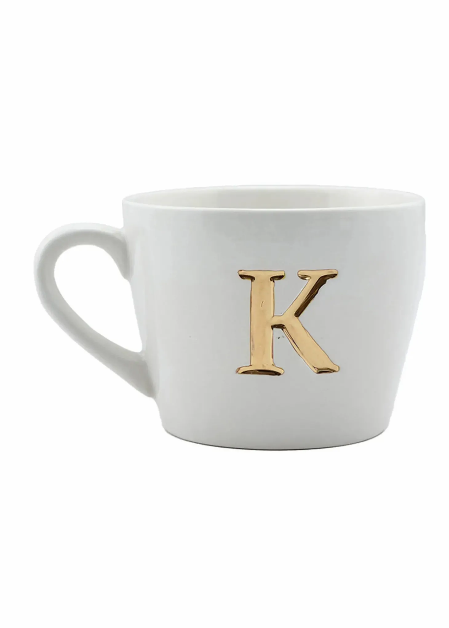 Mugg med bokstav