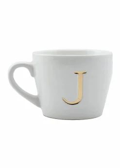 Mugg med bokstav
