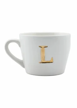 Mugg med bokstav