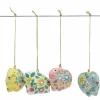 4-pack handmålade påskdekorationer