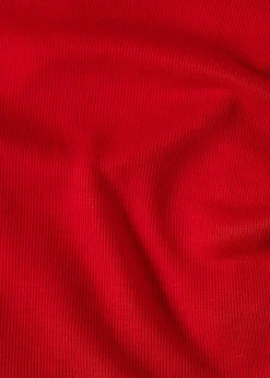 Röd off-shoulder topp