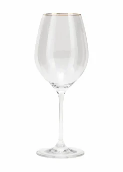 Rödvinsglas i kristall