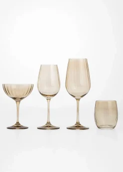 Räfflat dricksglas