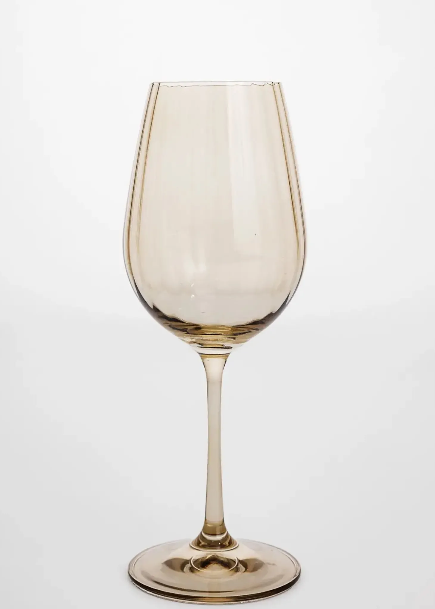 Räfflat vitvinsglas