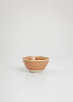 Rosa liten skål i stengods