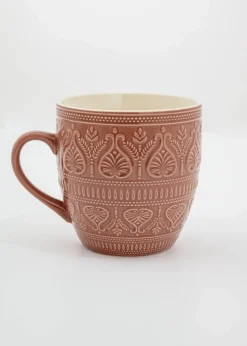 Rosa XL mugg i stengods
