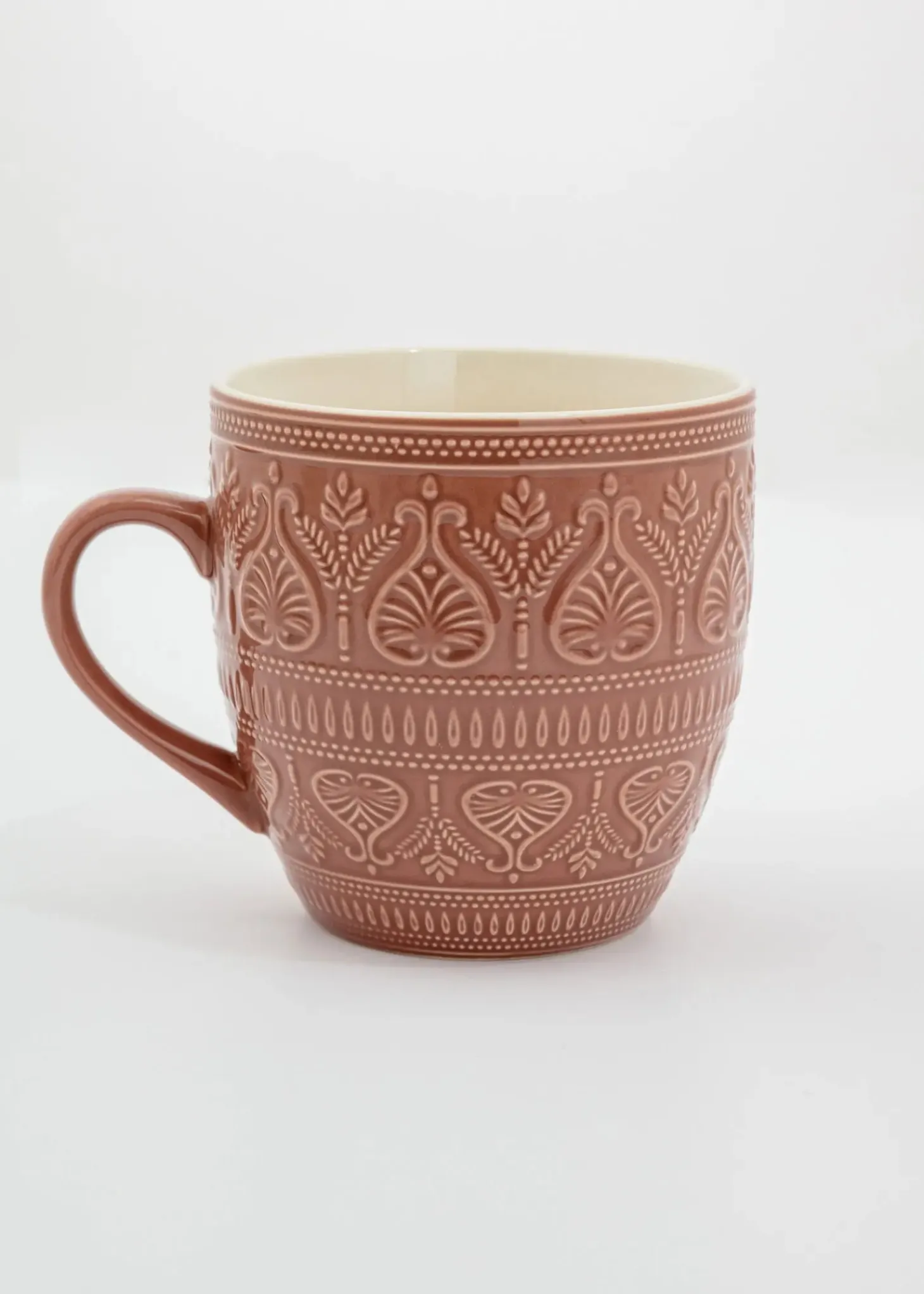 Rosa XL mugg i stengods