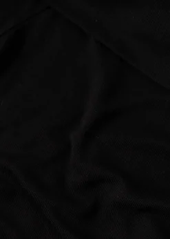 Svart off-shoulder topp