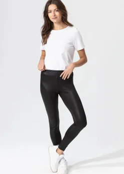 Svarta leggings med lyster