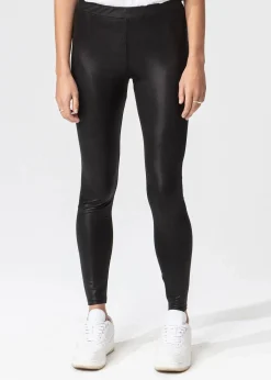Svarta leggings med lyster