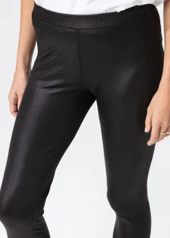 Svarta leggings med lyster
