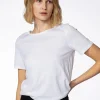 Vit T-shirt i bomull